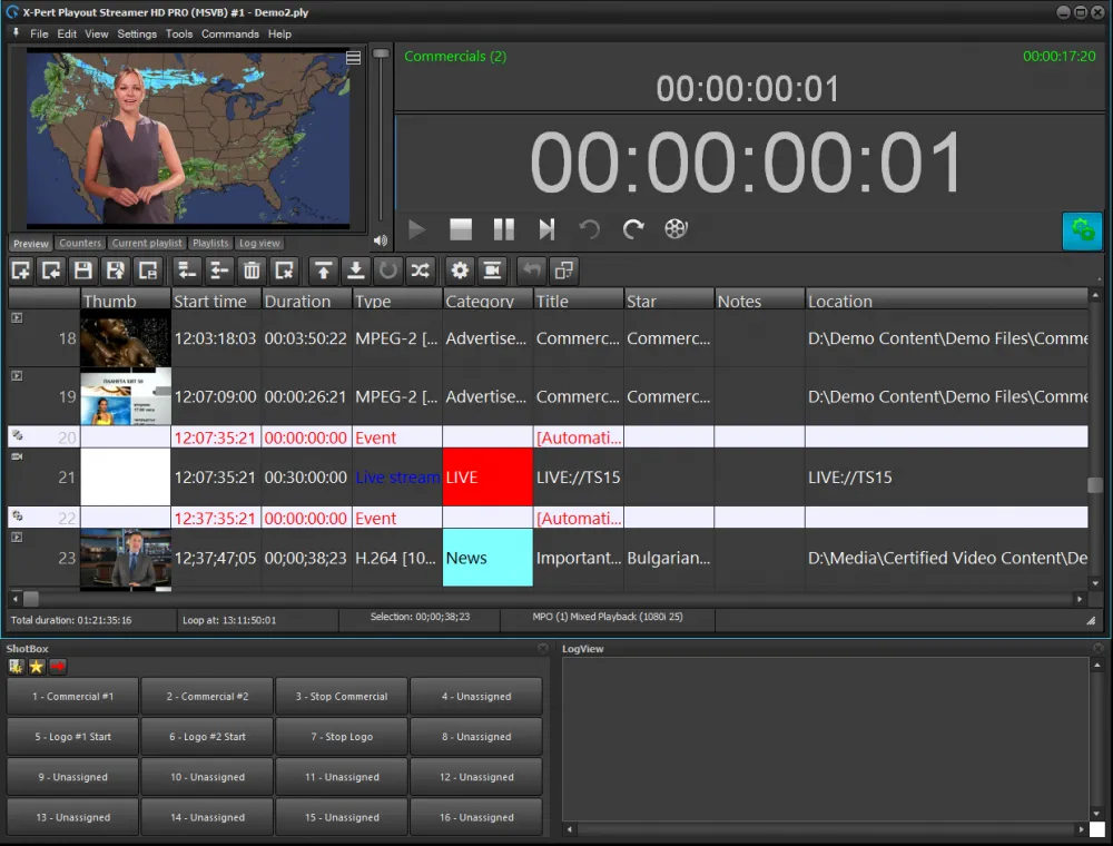 ������������� �������� X-Pert Advanced Playout + X-Pert Advanced Graphics