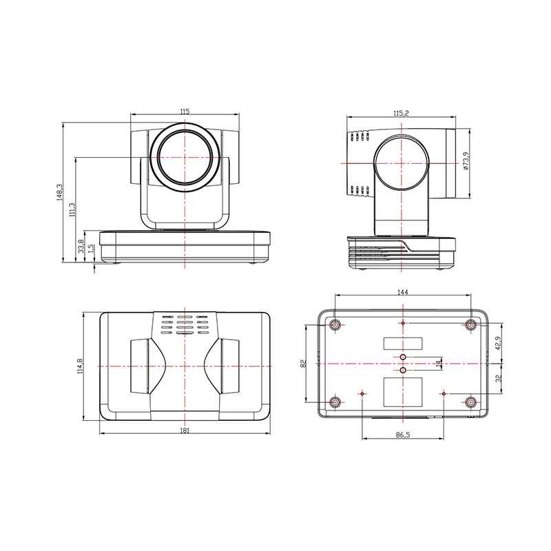 4K PTZ ������ Minrray UV420A (����� � �����������)