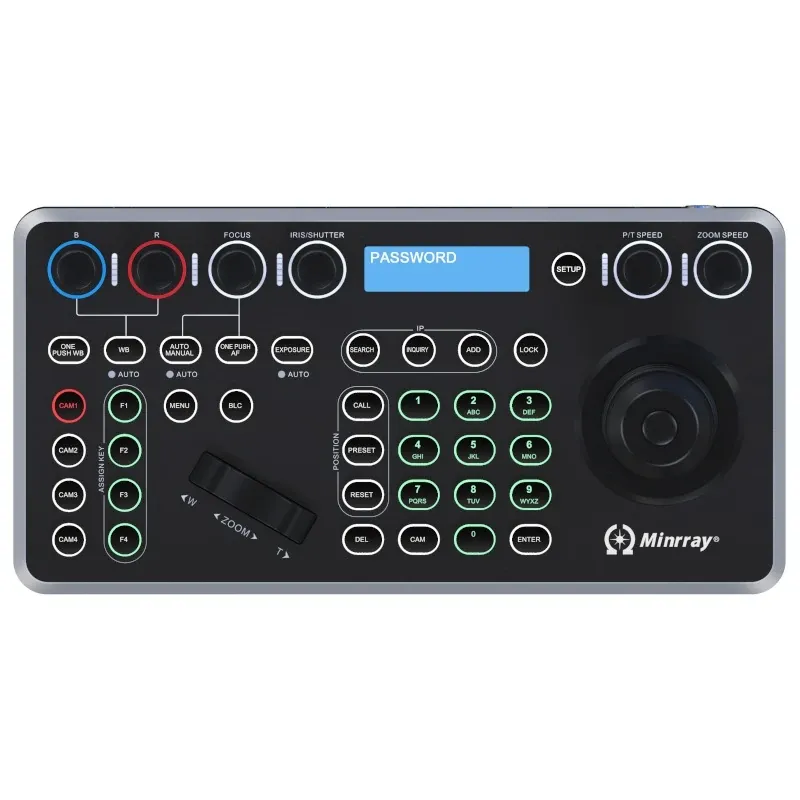 �������� Minrray 4K PTZ ������ UV430E0-NDI + ��������� AK030 ��'����� 12X