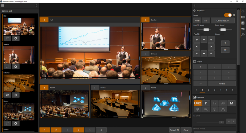 ���������� ���������� Canon Remote Camera Control