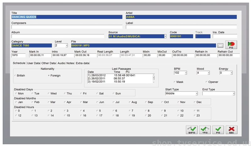 ������������� ������������ AXEL TECHNOLOGY DJPRO CLASSIC. ����� � �����������