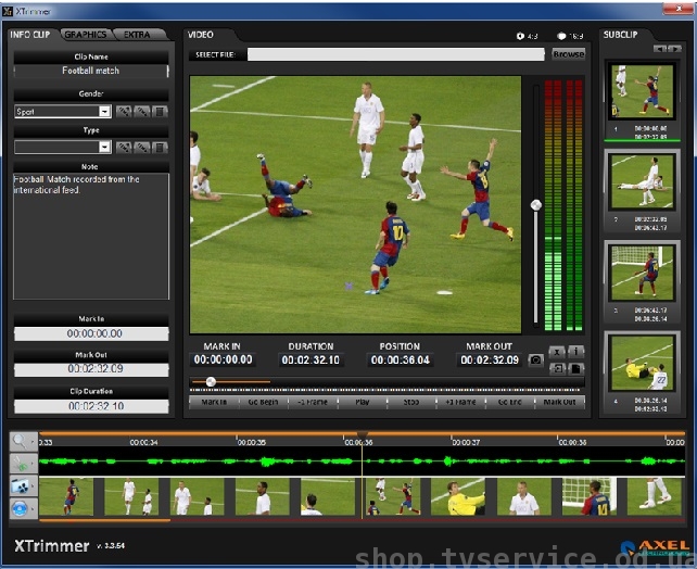 ��������� ������������ Axel Technology XPLAYOUT