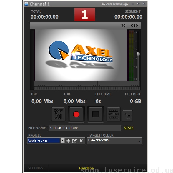 YOUPLAY-BRD-1CH ������� ��� ���������������