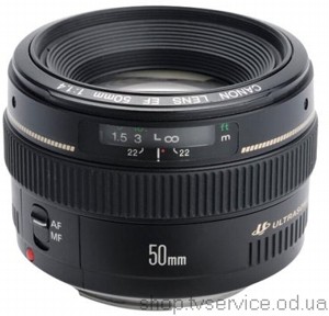 Объектив Canon EF 50 мм f/1.4 USM Объектив Canon EF 50 мм f/1.4 USM