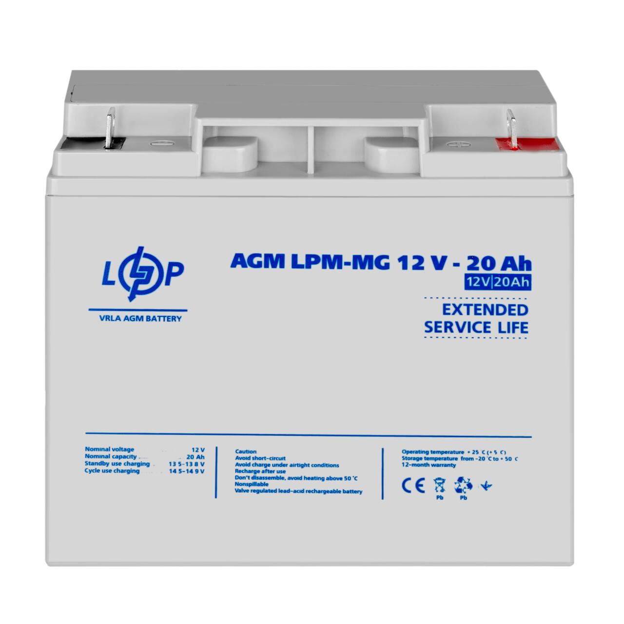 ���������� ������������� AGM LPM-MG 12V - 20 Ah ��� Mercedes