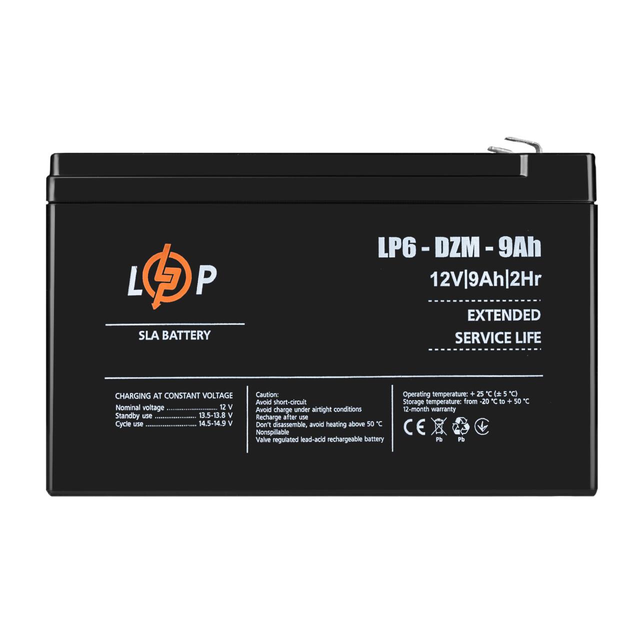 ������� ��������-��������� ���������� LP 6-DZM-9 Ah