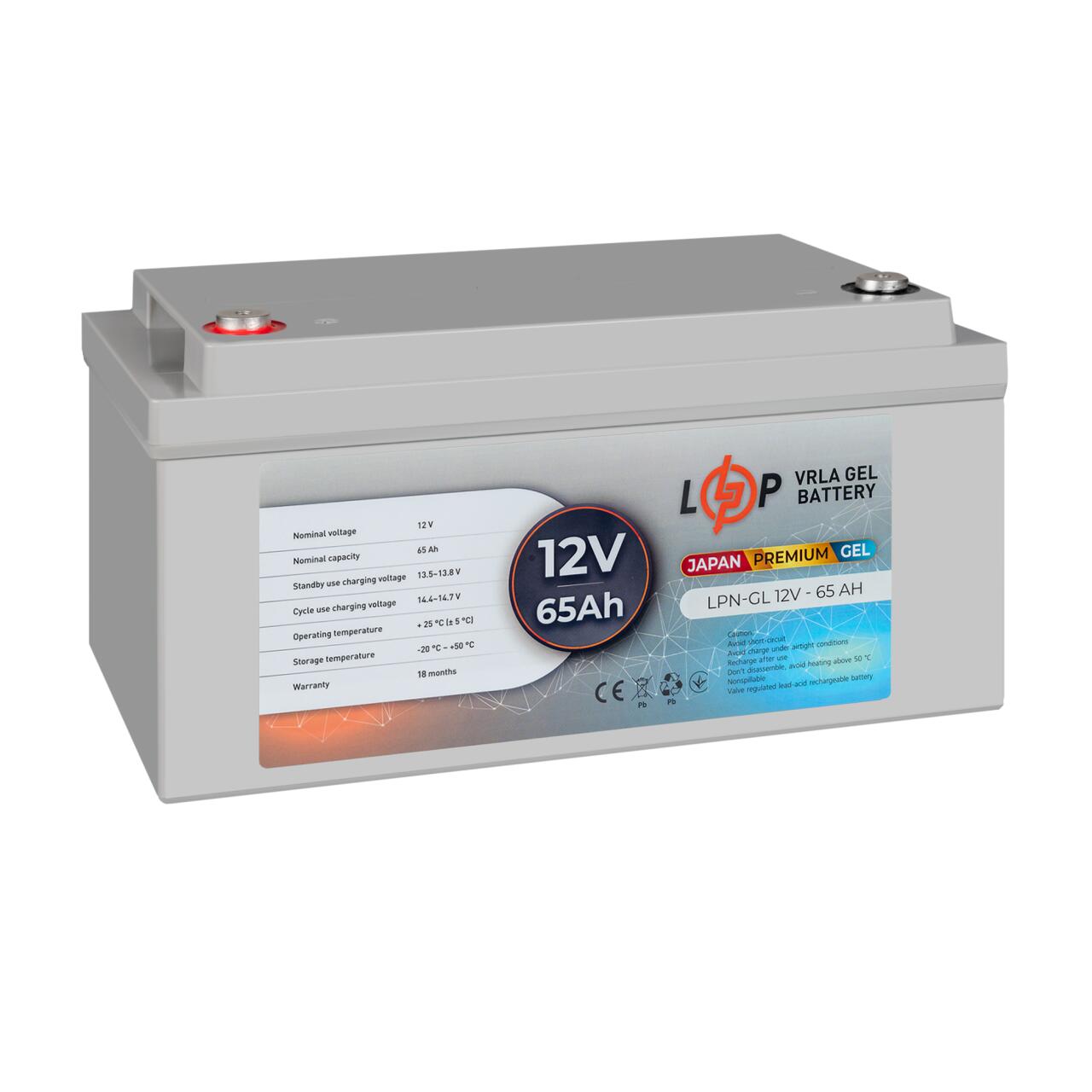 ���������� ������� LPN-GL 12V - 65 Ah