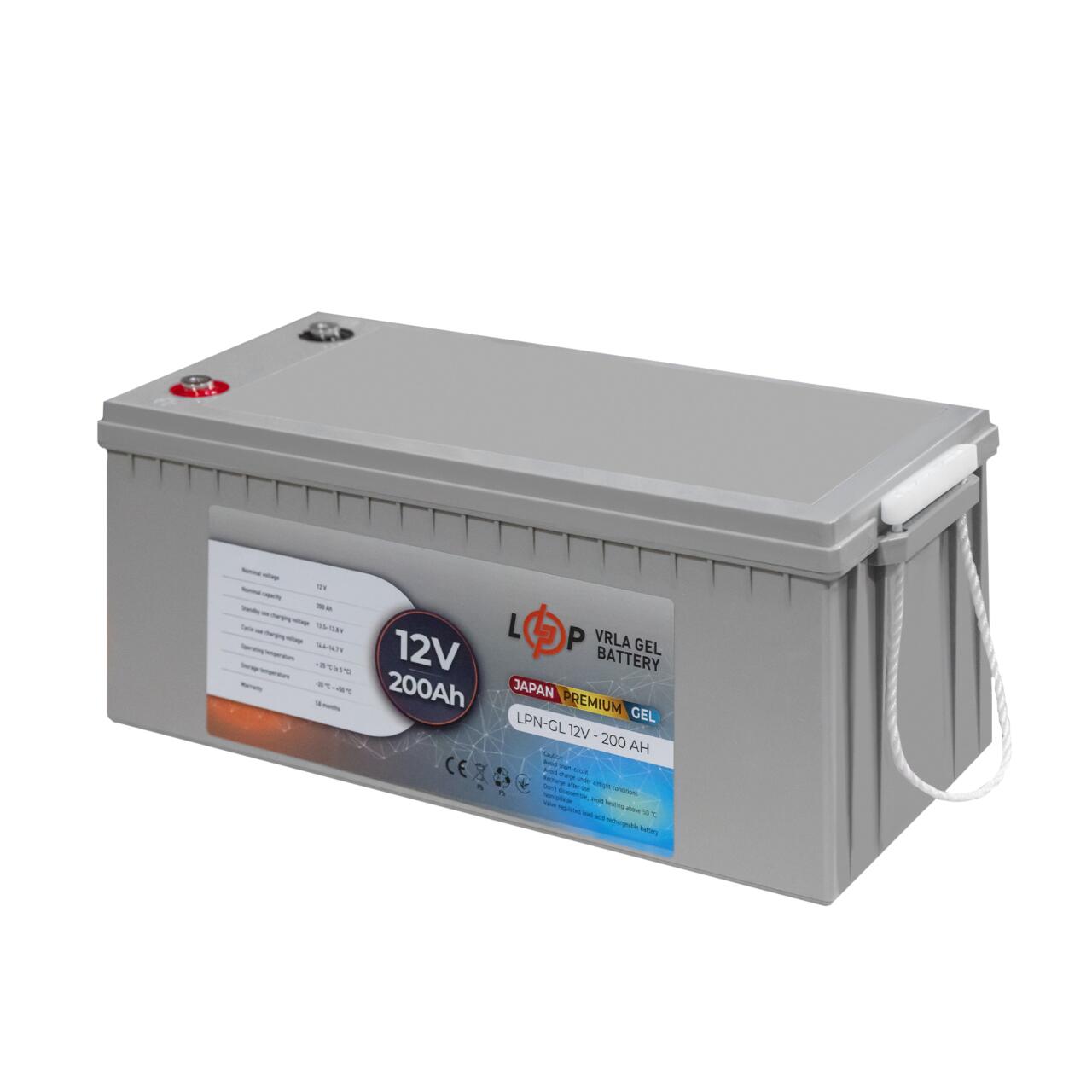 ���������� ������� LPN-GL 12V - 200 Ah