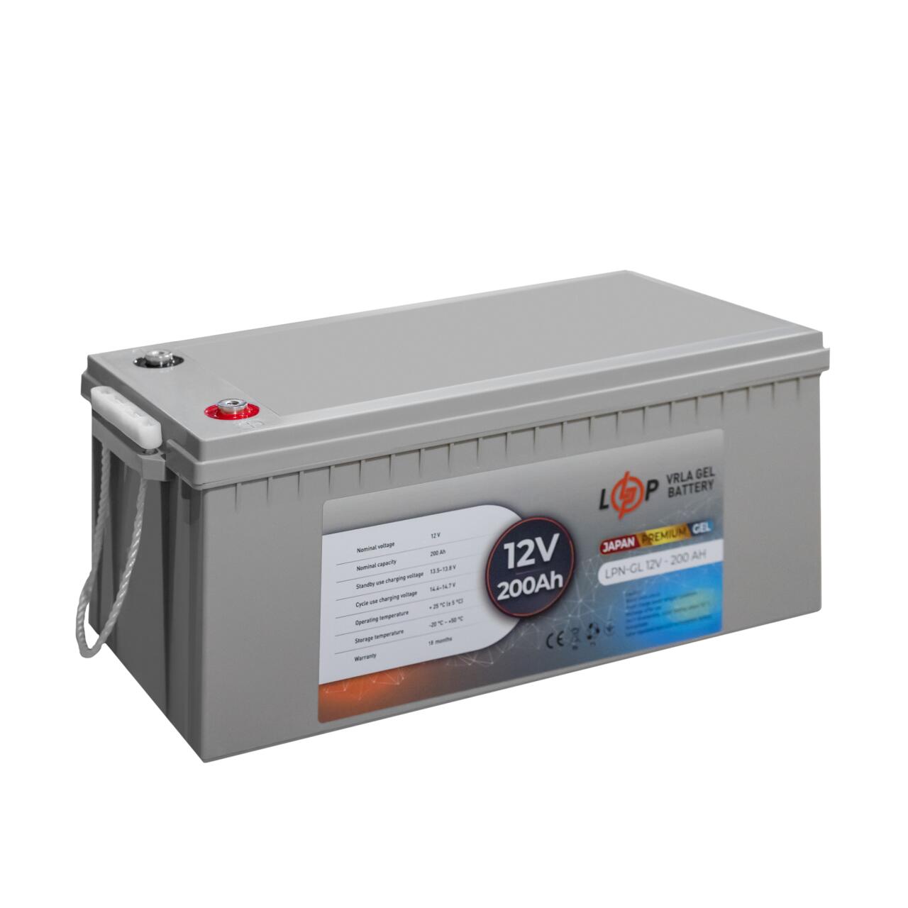 ���������� ������� LPN-GL 12V - 200 Ah