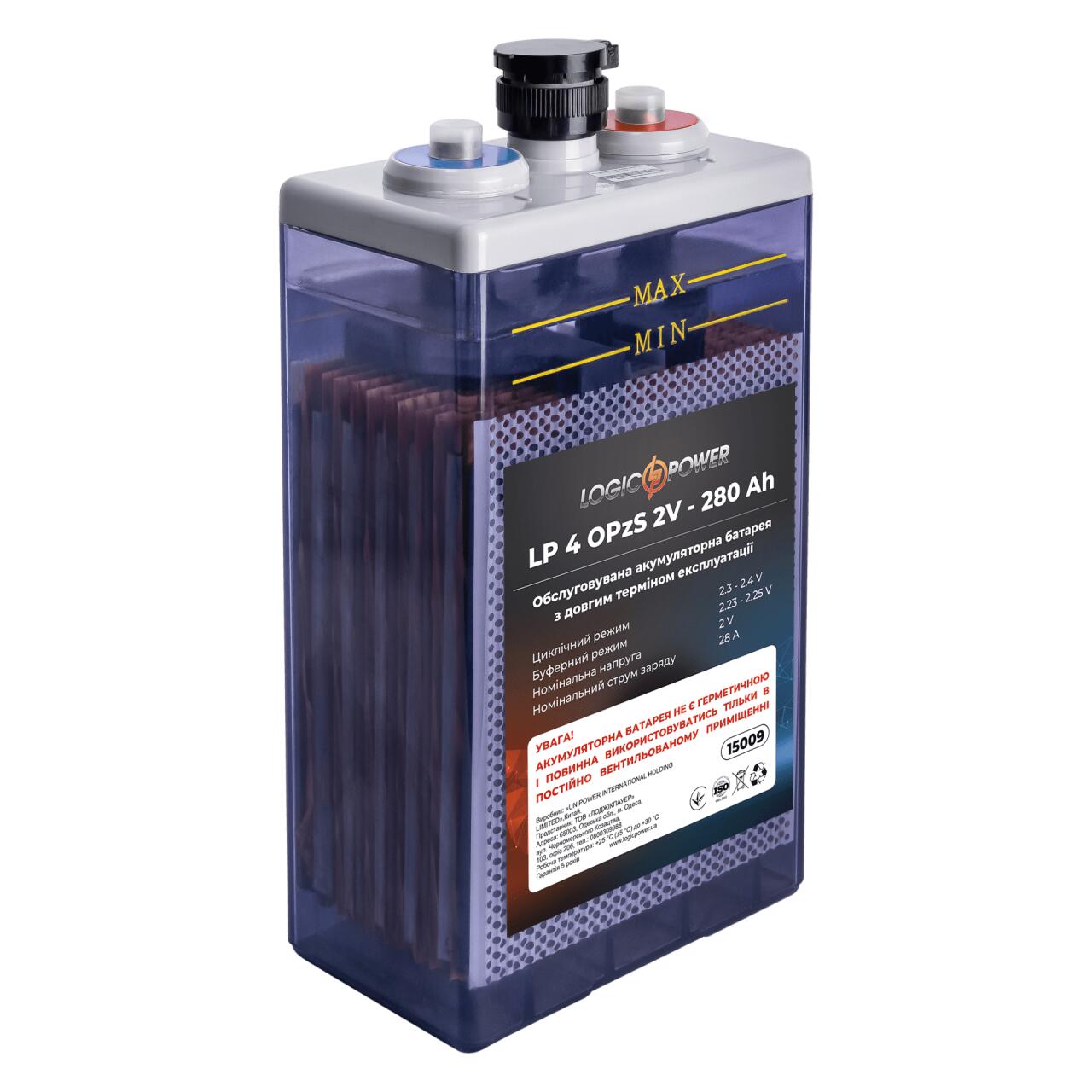 ������������ ������� LP 40OPzS 2V - 280 Ah