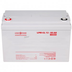 ���������� ������� LP-GL 12V - 80 Ah Silver