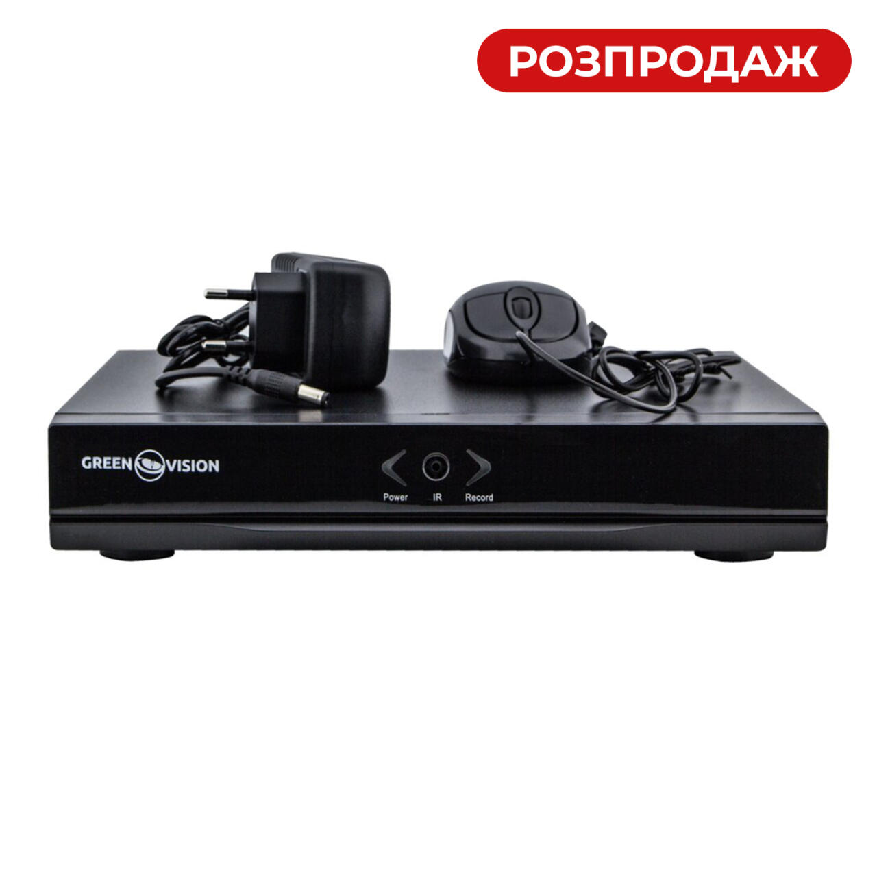 IP ������������� 9-��������� 8MP NVR GreenVision GV-N-S012/09 (Lite)