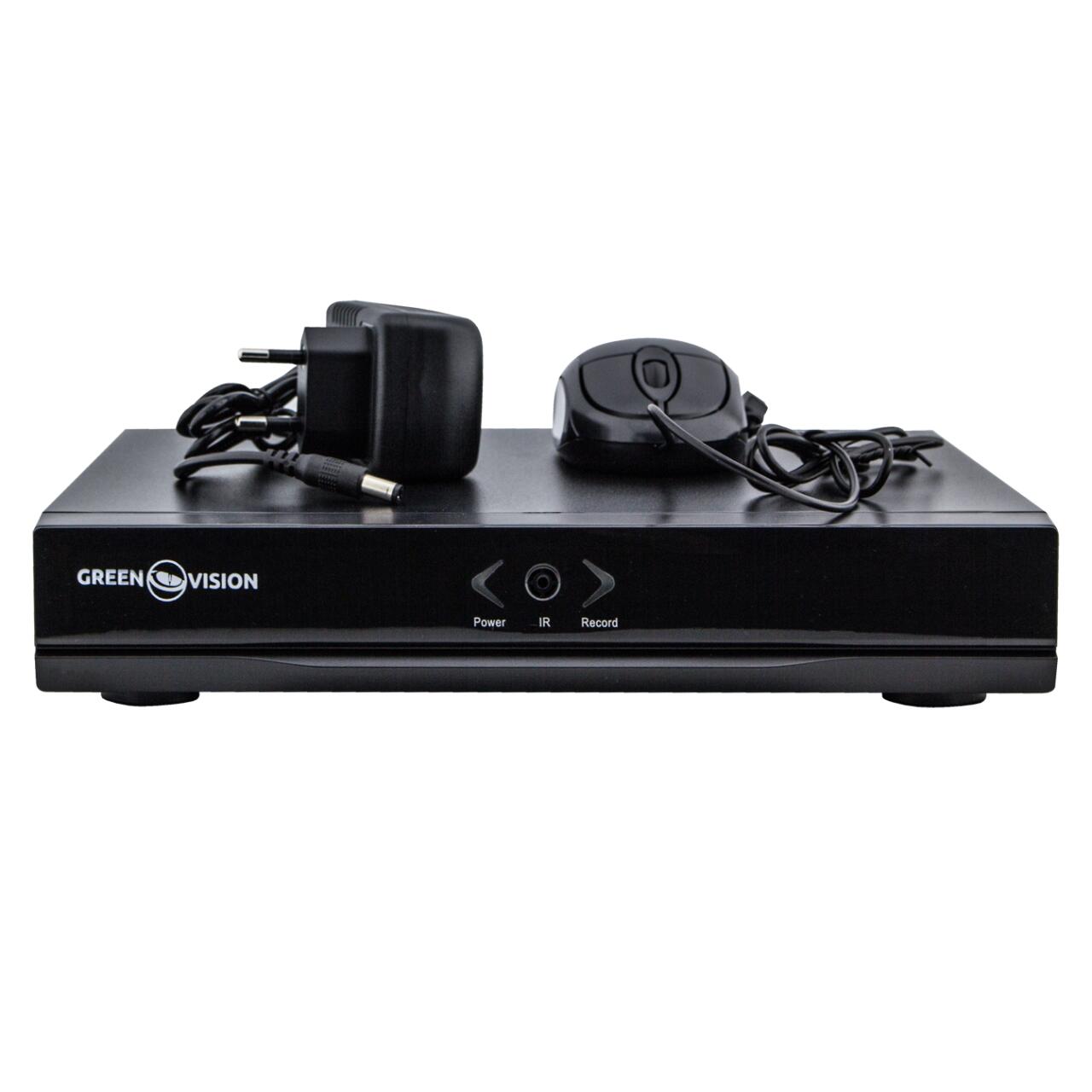IP ������������� 9-��������� 8MP NVR GreenVision GV-N-S012/09 (Lite)