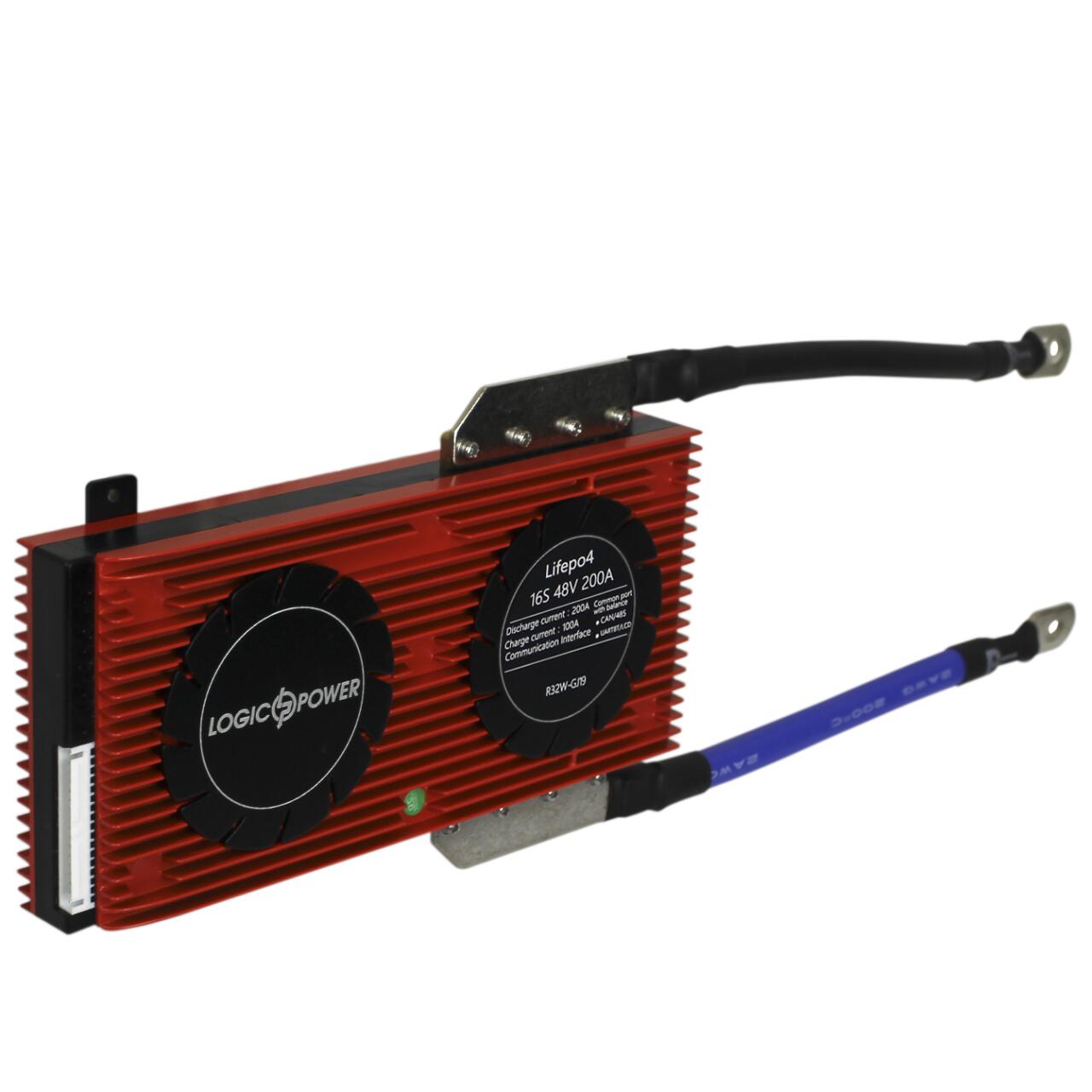 Smart BMS ����� LP LiFePO4 48V 16S Dis 200A Ch 100A UART+RS485+CAN