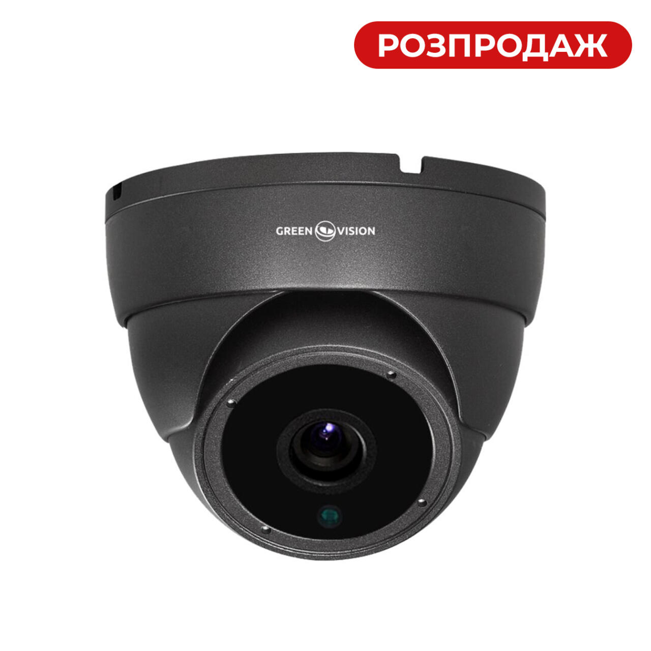 ������������� IP-������ GreenVision GV-158-IP-M-DOS50-30H POE 5MP Dark Grey (Ultra)
