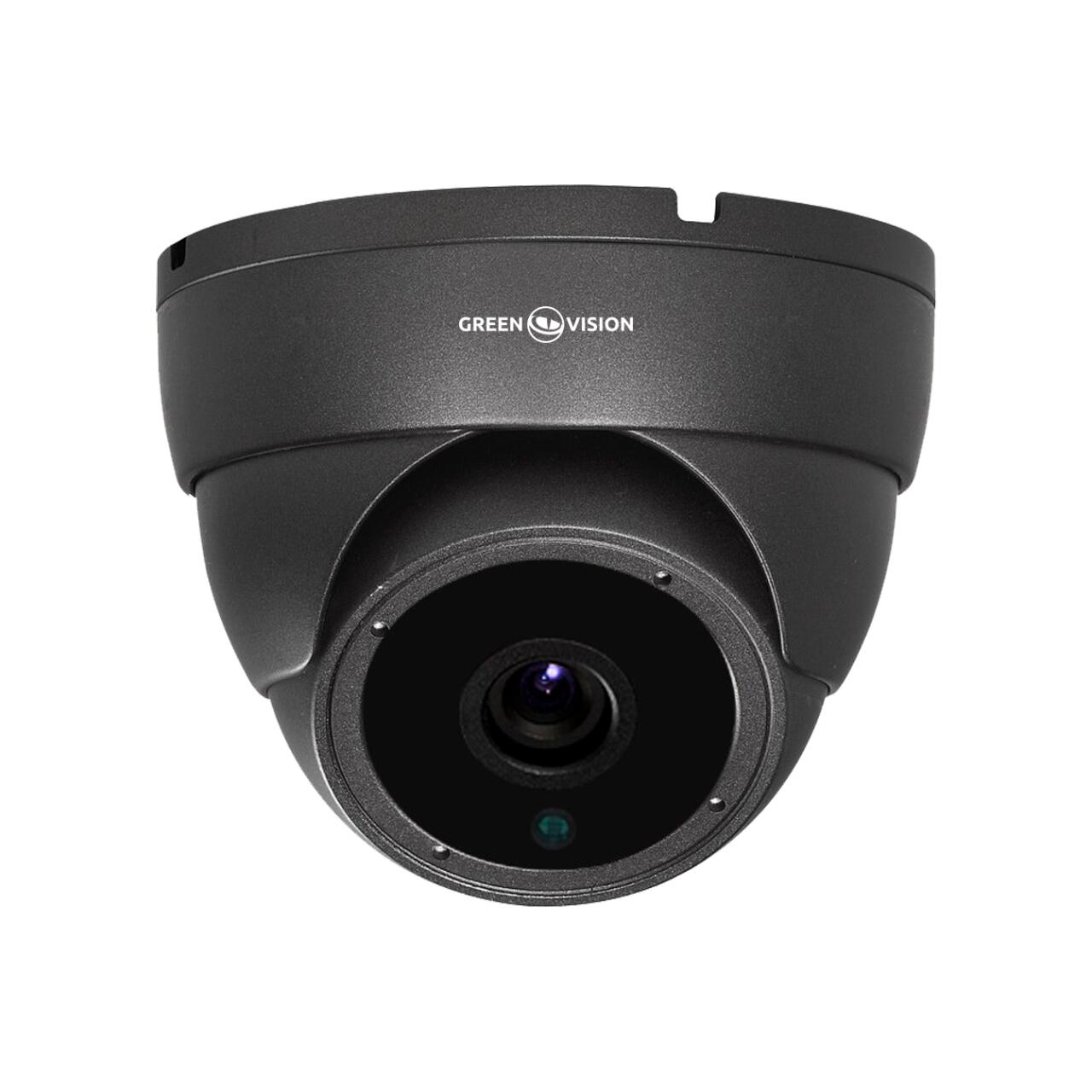 ������������� IP-������ GreenVision GV-158-IP-M-DOS50-30H POE 5MP Dark Grey (Ultra)