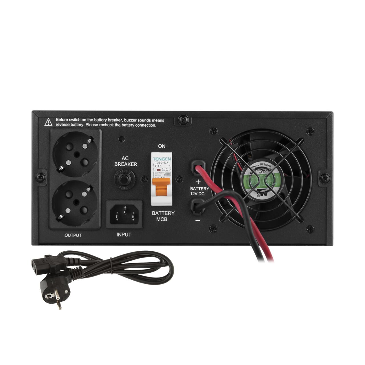 ��� � ���������� ��������� 12V LPE-B-PSW-1000VA+ (600��) 1-30A