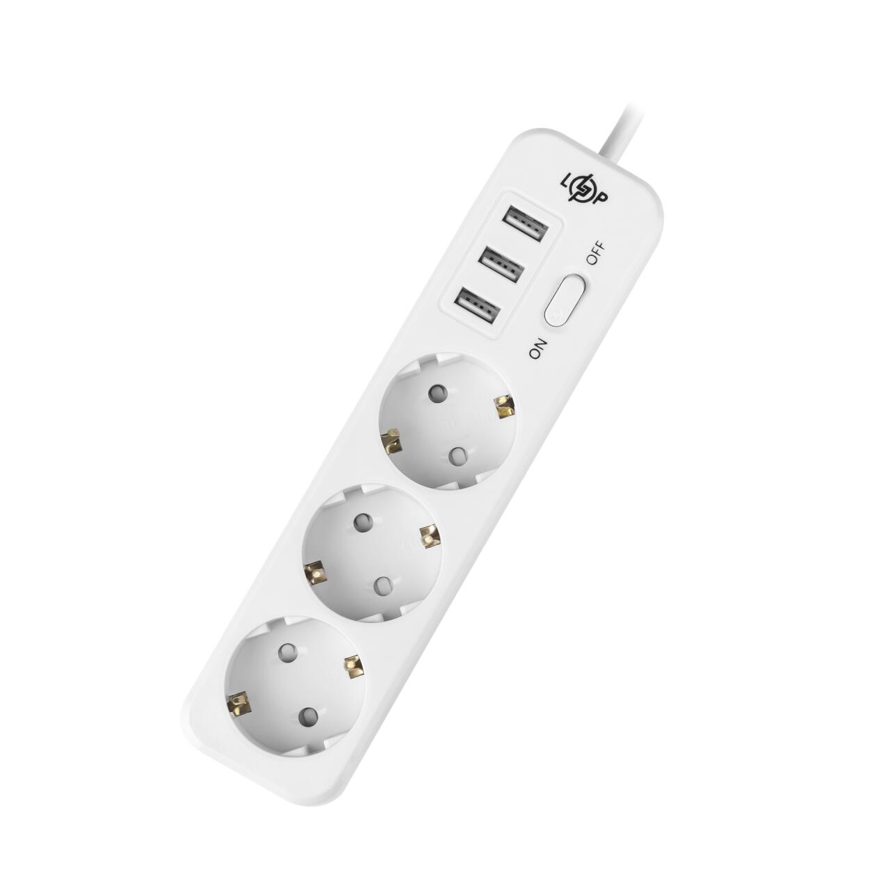 ��������� ������ PREMIUM LP-X3 USB 4 � White (2200 ��)