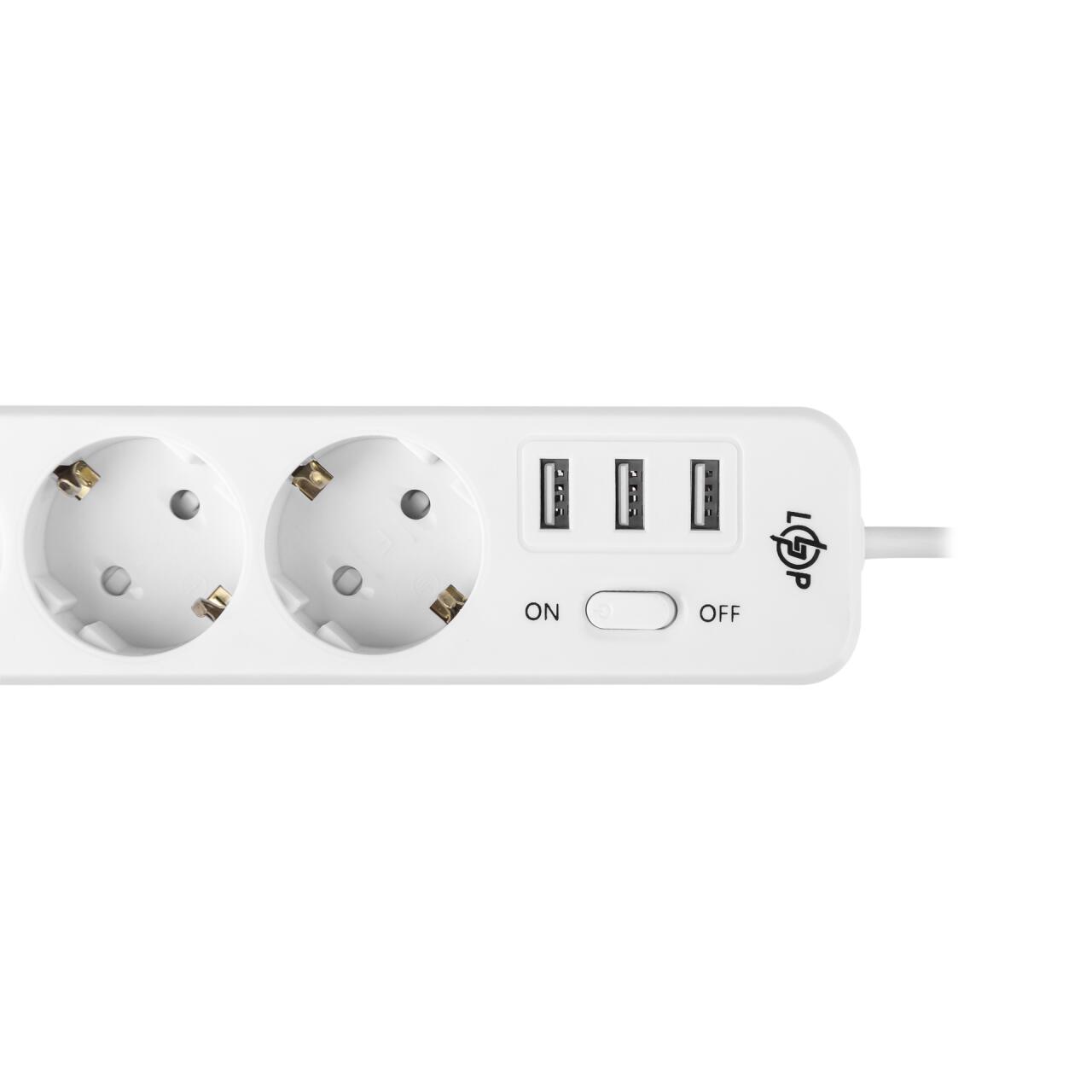 ��������� ������ PREMIUM LP-X3 USB 4 � White (2200 ��)