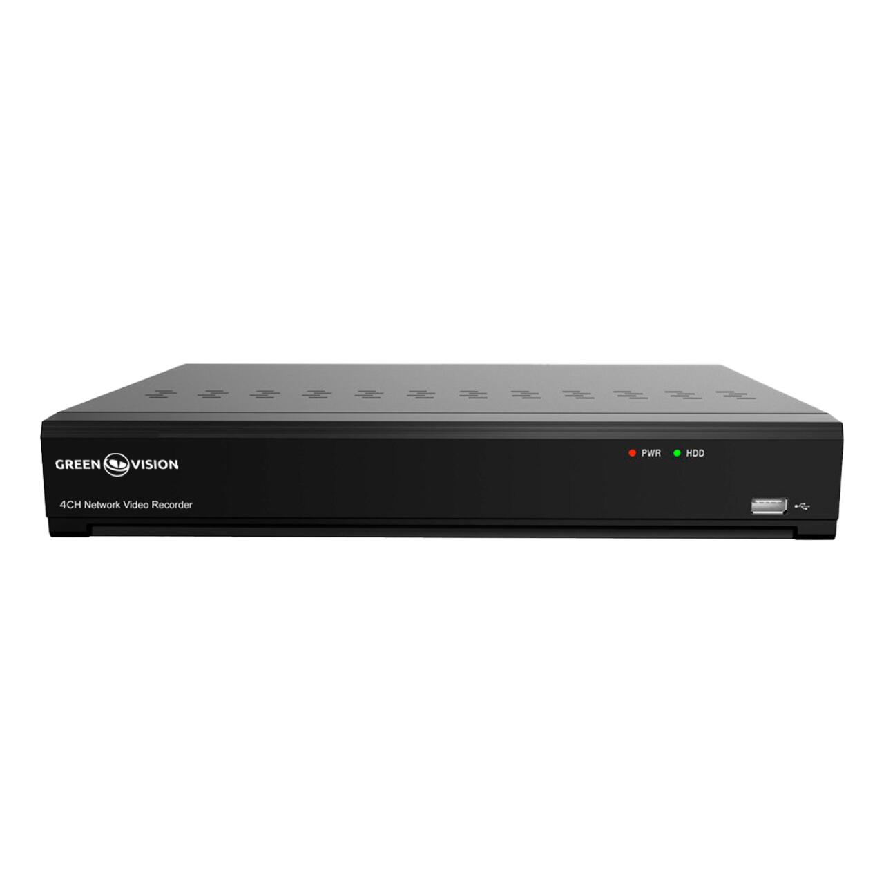 IP ������������� 4-��������� 8MP NVR GreenVision GV-N-I015/04