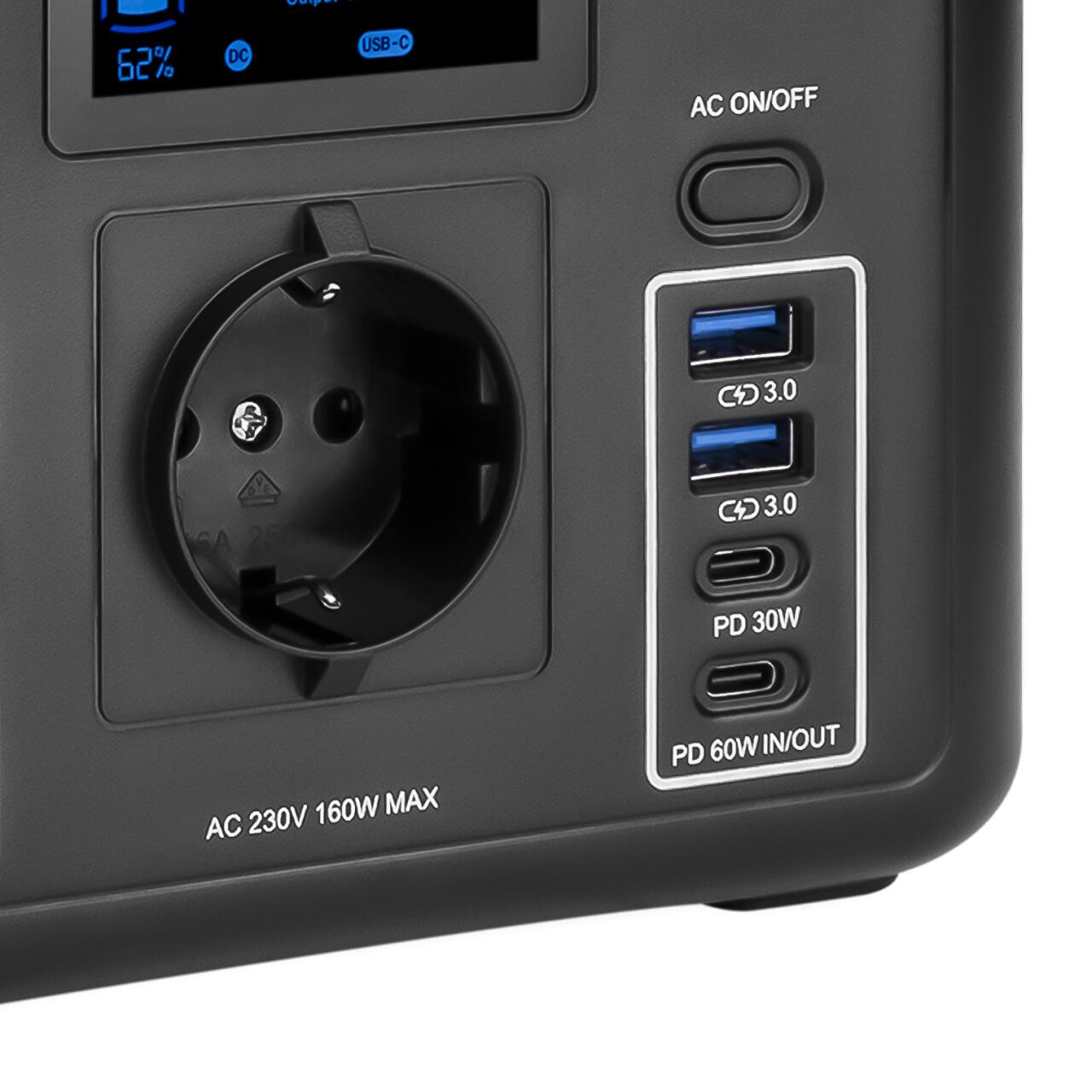 ������������������� ���������� ������� ������� LP CHARGER 160 (160W, 204Wh)