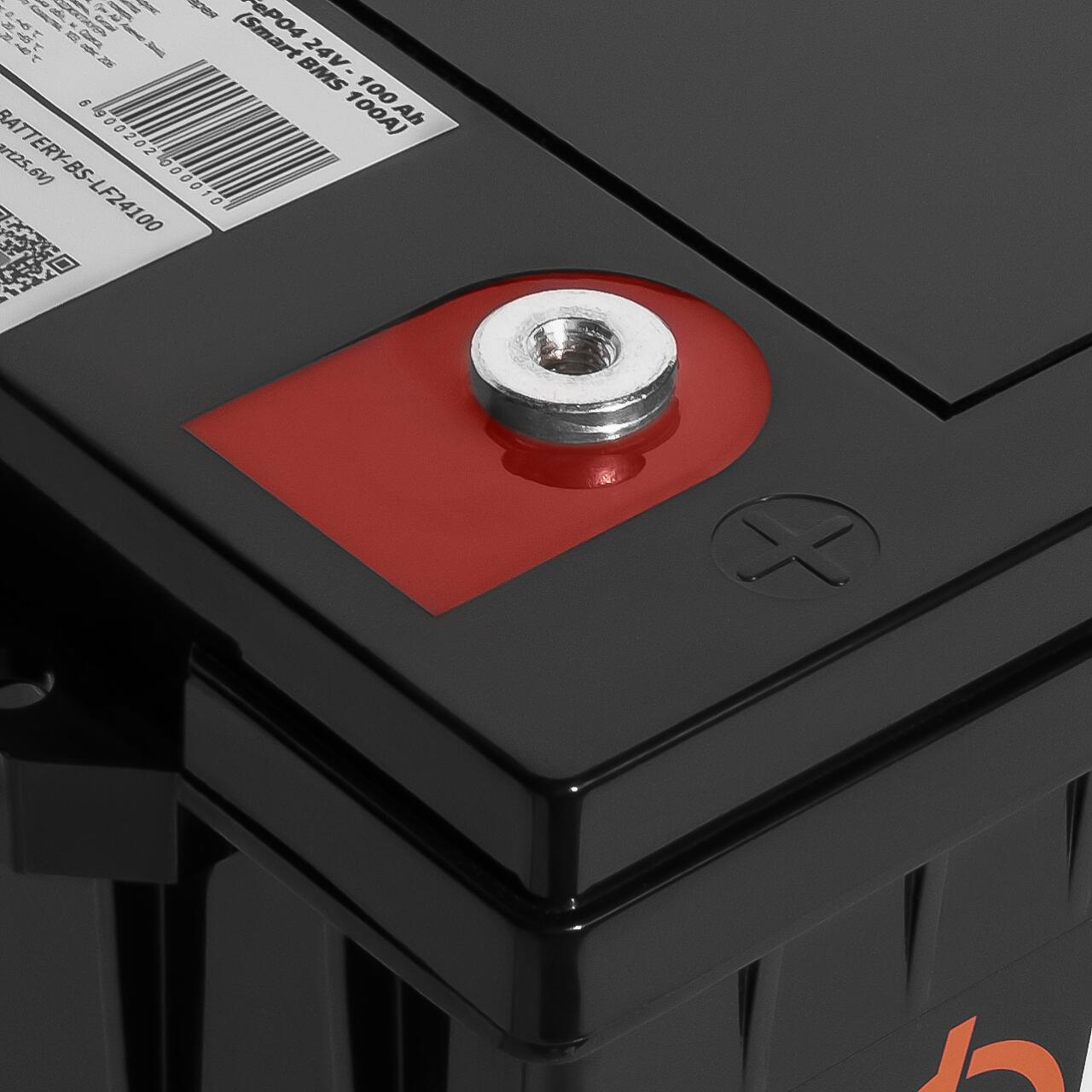 ���������� LP LiFePO4 24V (25,6V) - 100 Ah (2560Wh) (Smart BMS 100�) � BT ������� ��� ���