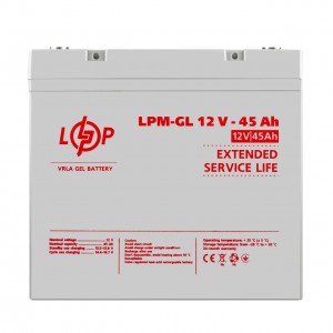 ���������� ������� LPM-GL 12V - 45 Ah