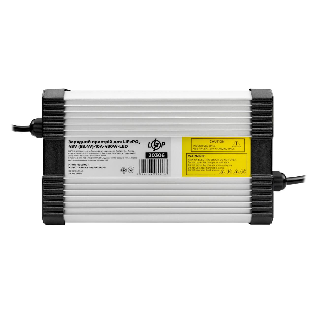 �������� ������� ��� ����������� LiFePO4 48V (58.4V)-10A-480W-LED