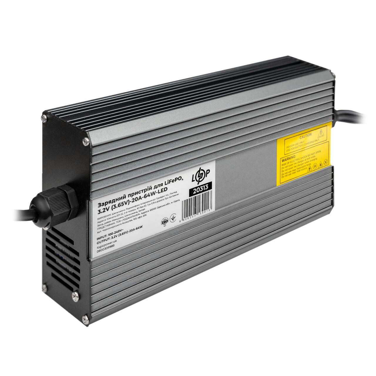 �������� ������� ��� ����������� LiFePO4 3.2V (3.65V)-20A-64W-LED