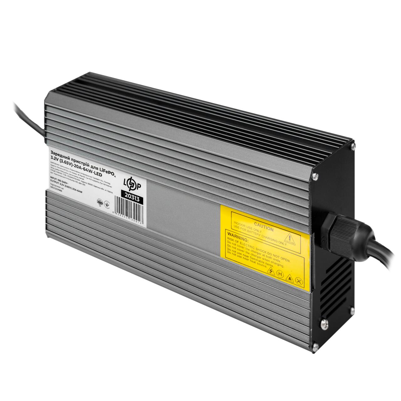 �������� ������� ��� ����������� LiFePO4 3.2V (3.65V)-20A-64W-LED