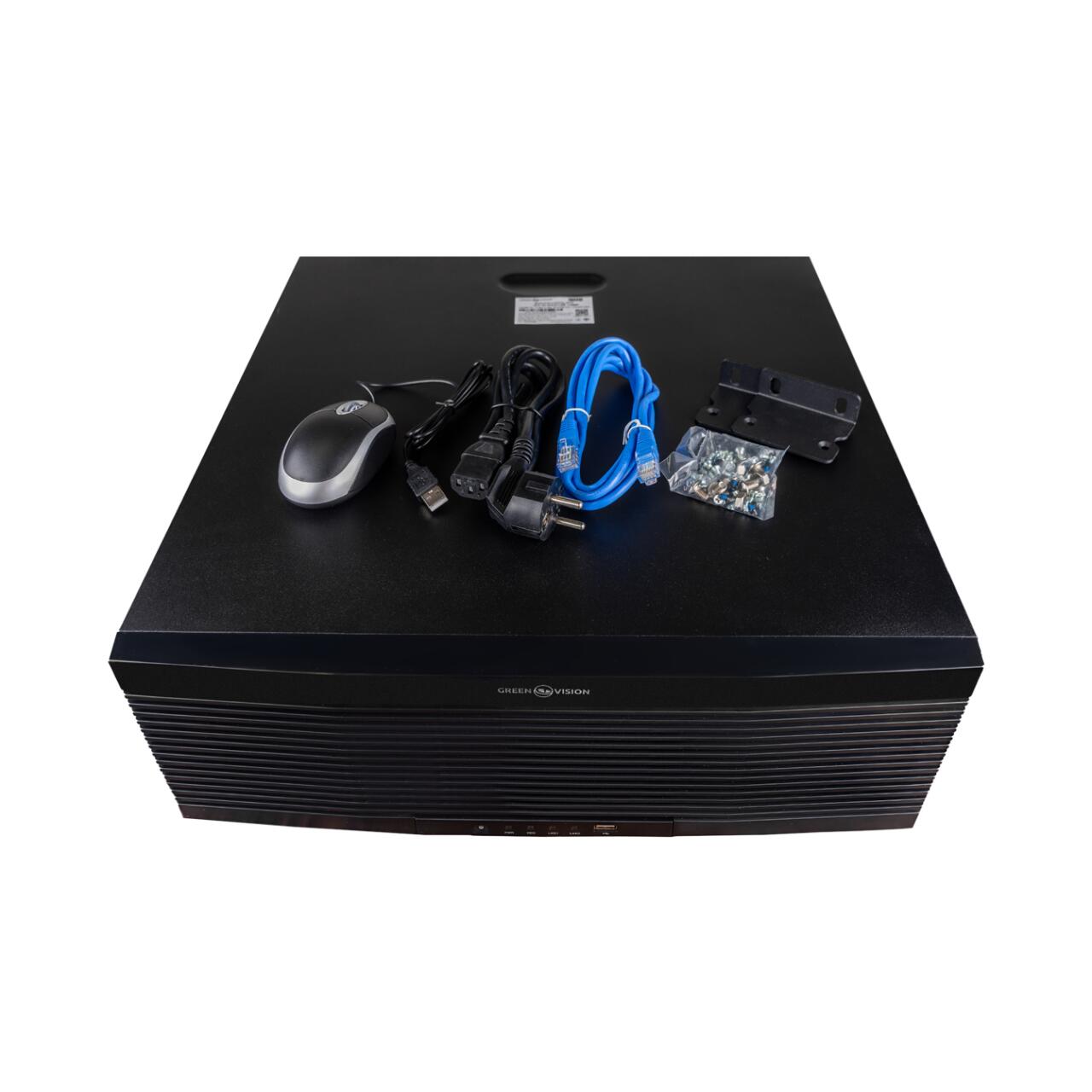 IP ������������� 128-��������� 12MP NVR GreenVision GV-N-I023/128