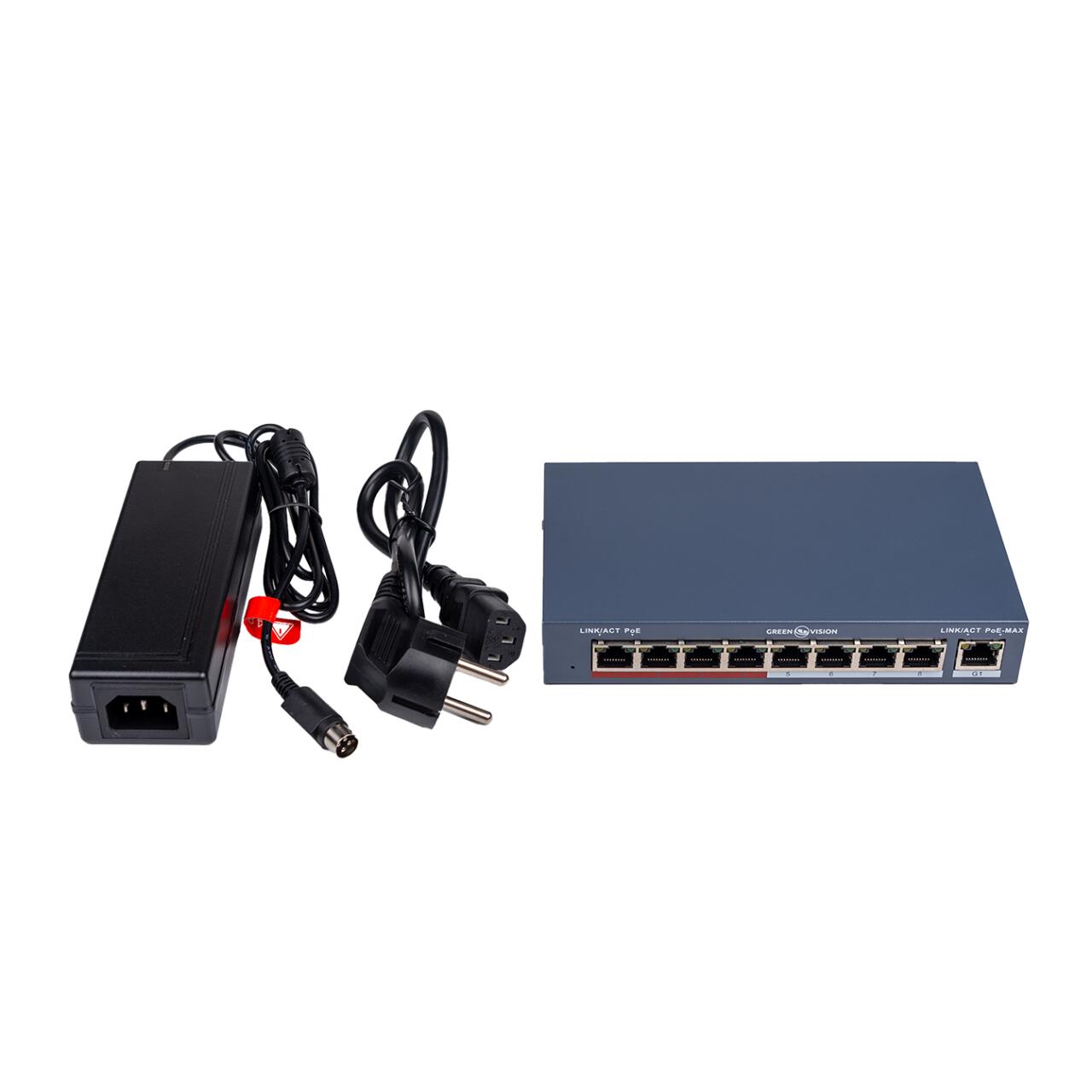 ��������� ��������� POE GV-018-AI-8+1PG