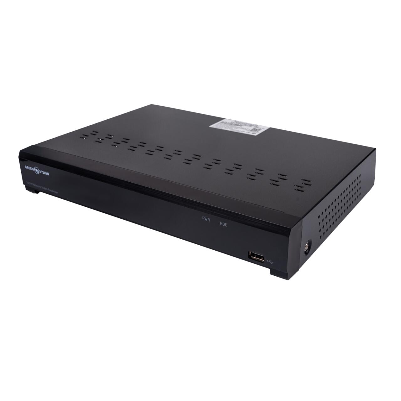 IP ������������� 16-��������� 12MP NVR GreenVision GV-N-I017/16 (A)