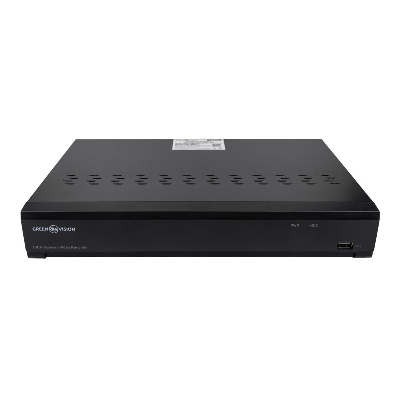 IP ������������� 16-��������� 12MP NVR GreenVision GV-N-I017/16 (A)