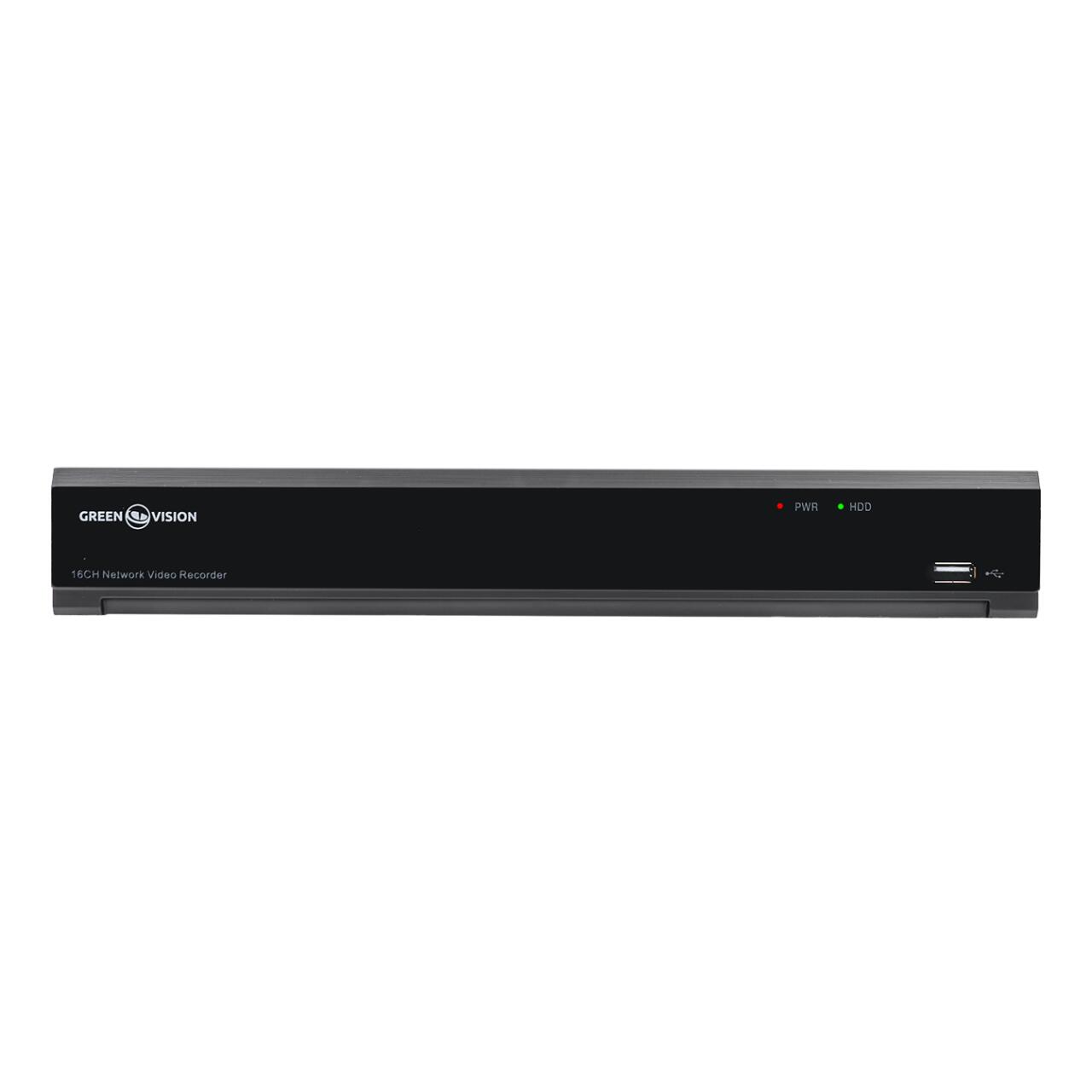 IP ������������� 16-��������� 12MP NVR GreenVision GV-N-I017/16 (A)