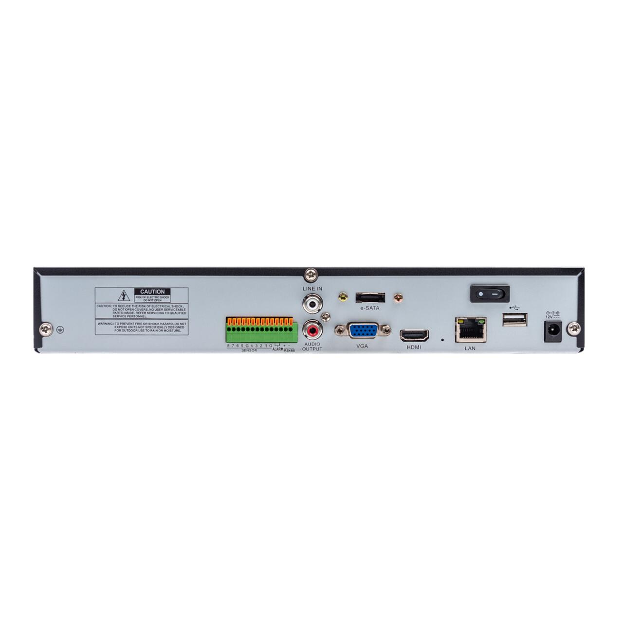 IP ������������� 16-��������� 12MP NVR GreenVision GV-N-I017/16 (A)