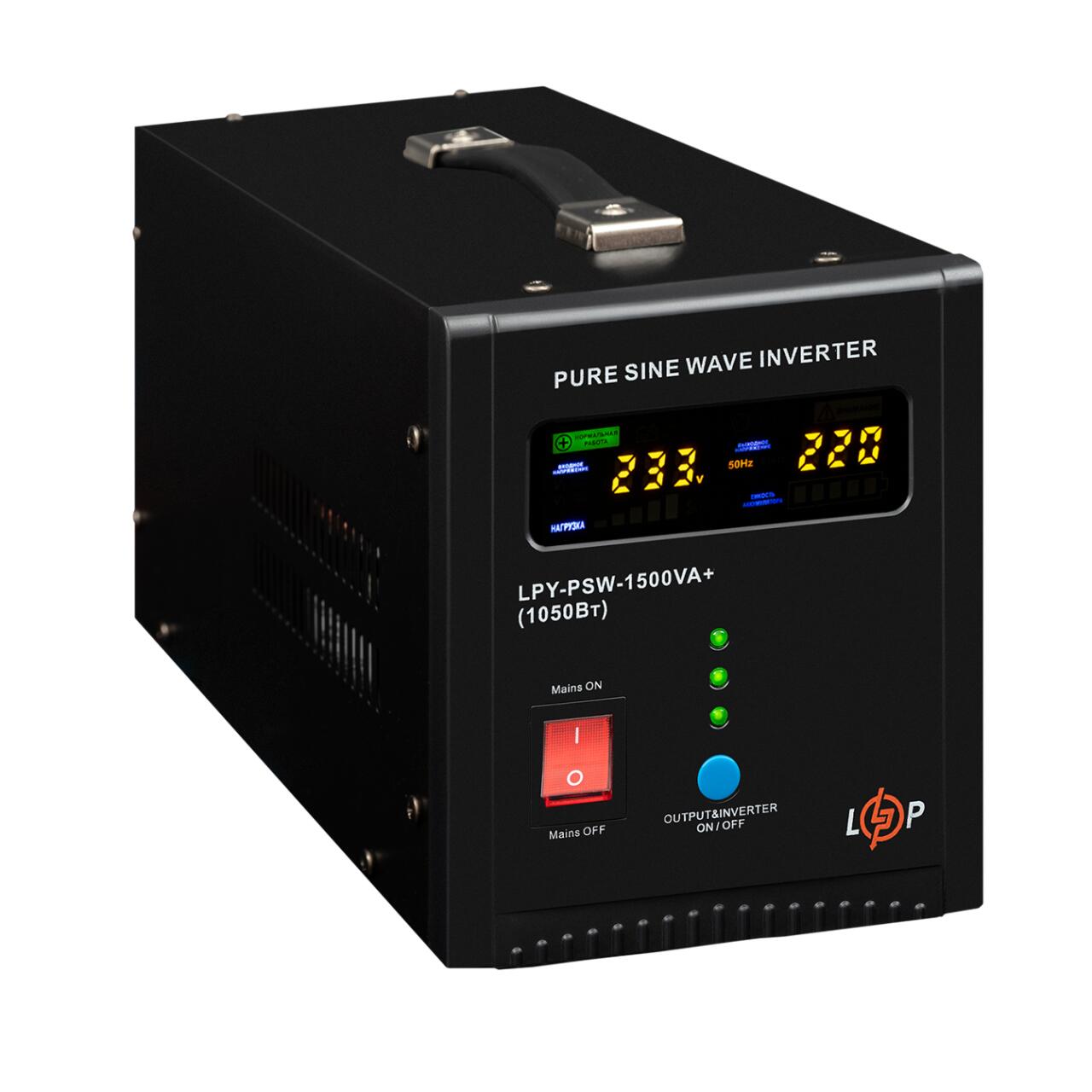 ��� LogicPower LPY-PSW-1500VA+ (1050��) 10A/20A � ���������� ��������� 24V
