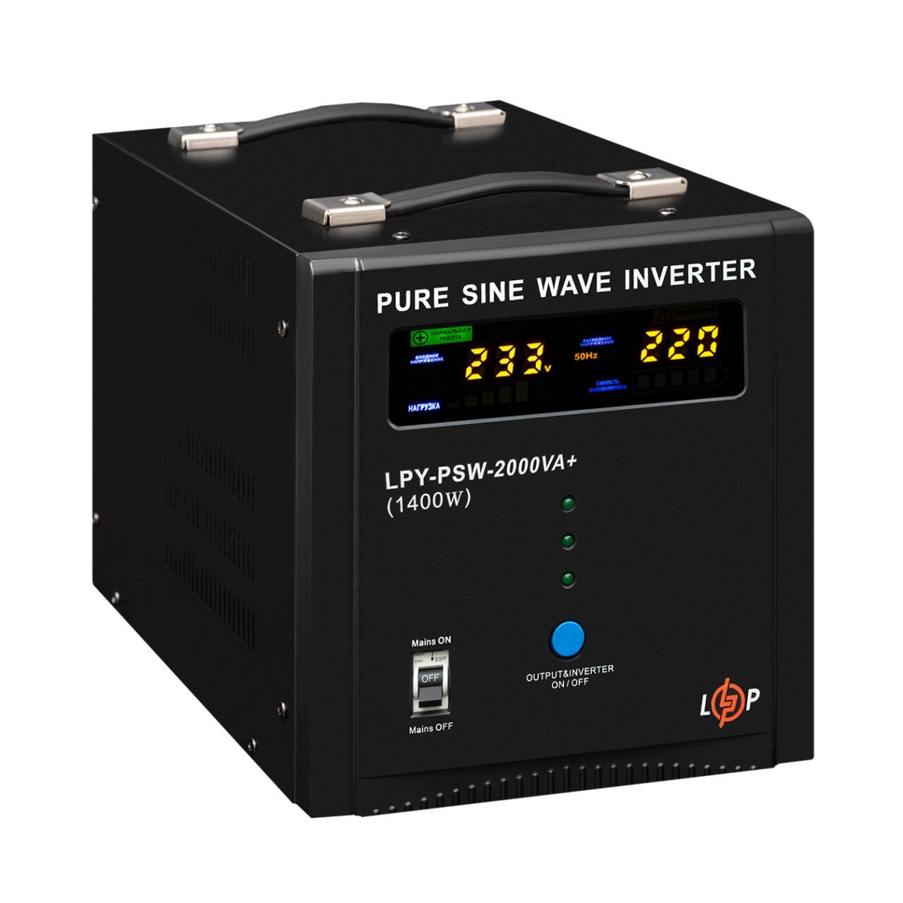 ��� LogicPower LPY-PSW-2000VA+ (1400��) 10A/20A � ���������� ��������� 24V
