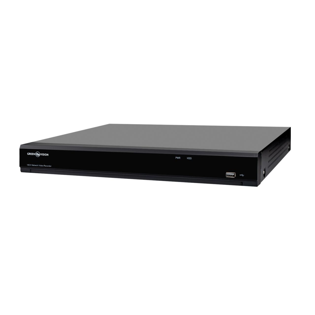 IP ������������� 16-��������� 12MP NVR GreenVision GV-N-I017/16 12MP 12MP (V2)