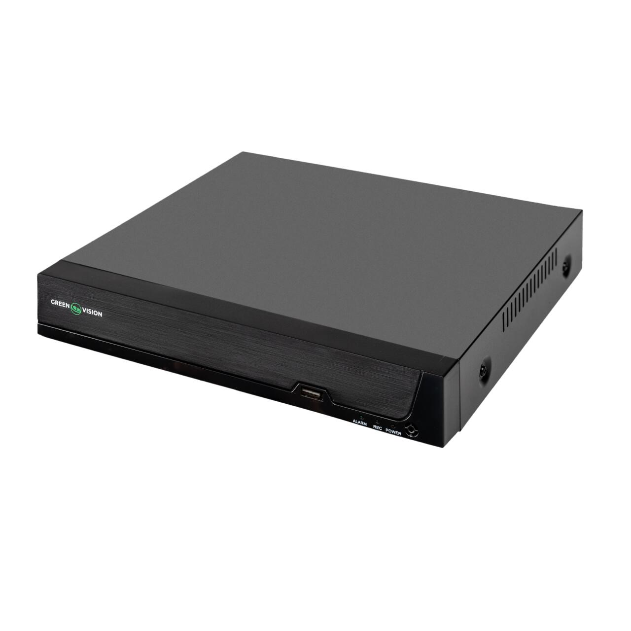 IP ������������� 8-��������� 8MP NVR GreenVision GV-N-S024/08 (8POE) (Lite)