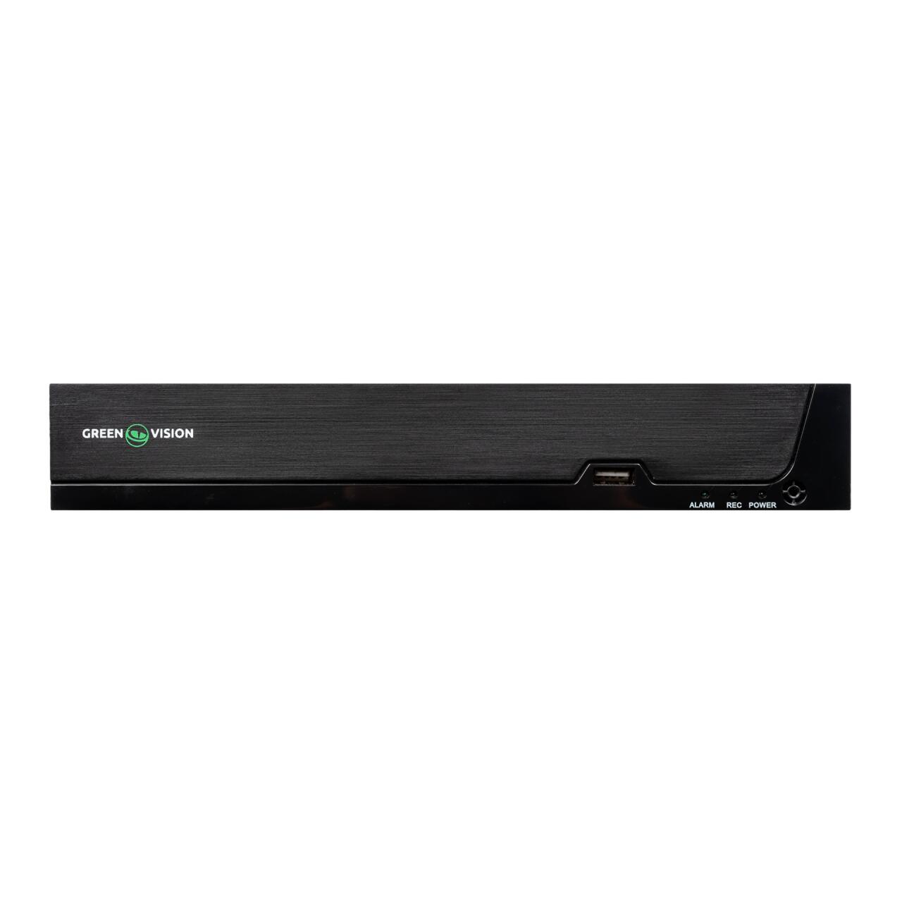 IP ������������� 8-��������� 8MP NVR GreenVision GV-N-S024/08 (8POE) (Lite)