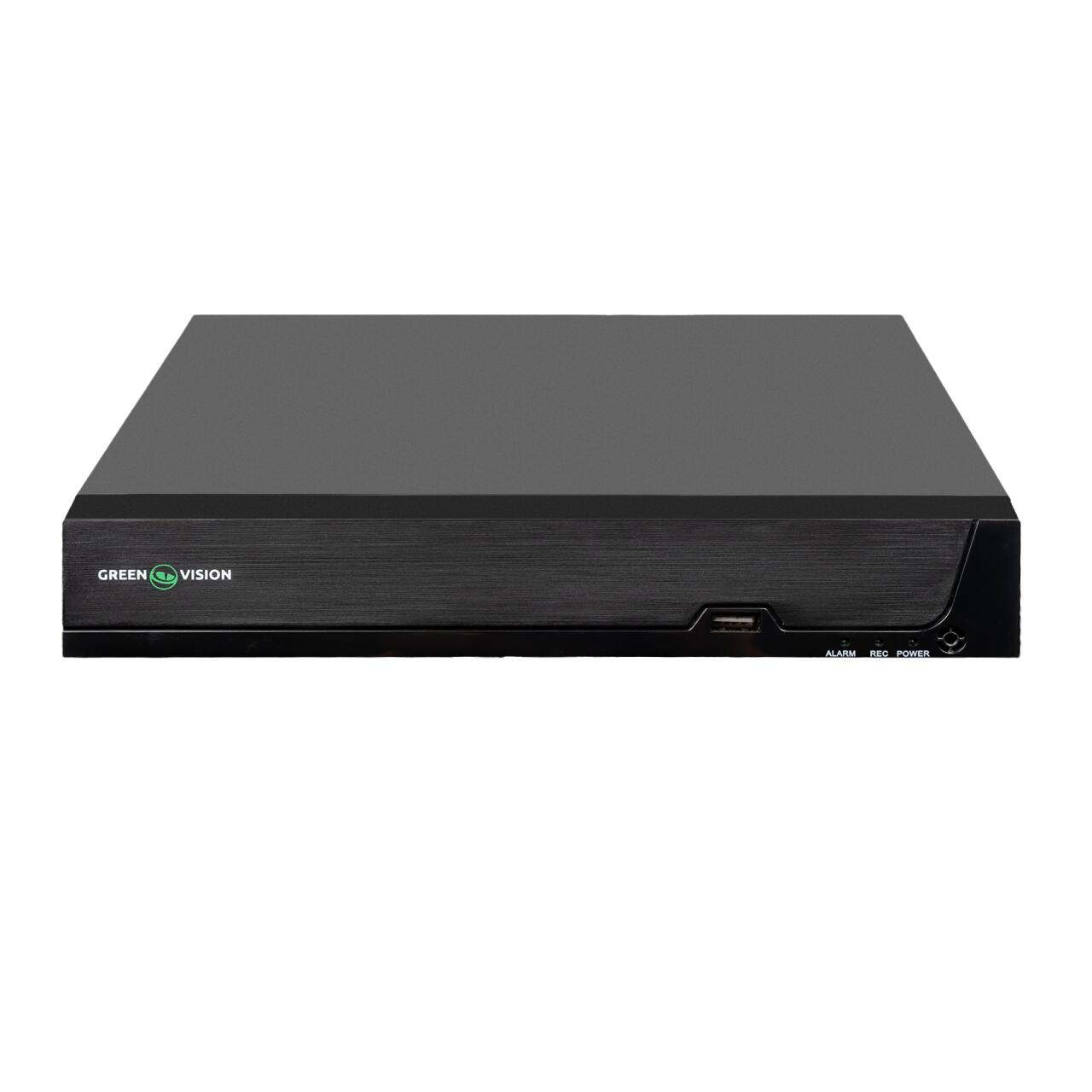 IP ������������� 8-��������� 8MP NVR GreenVision GV-N-S024/08 (8POE) (Lite)