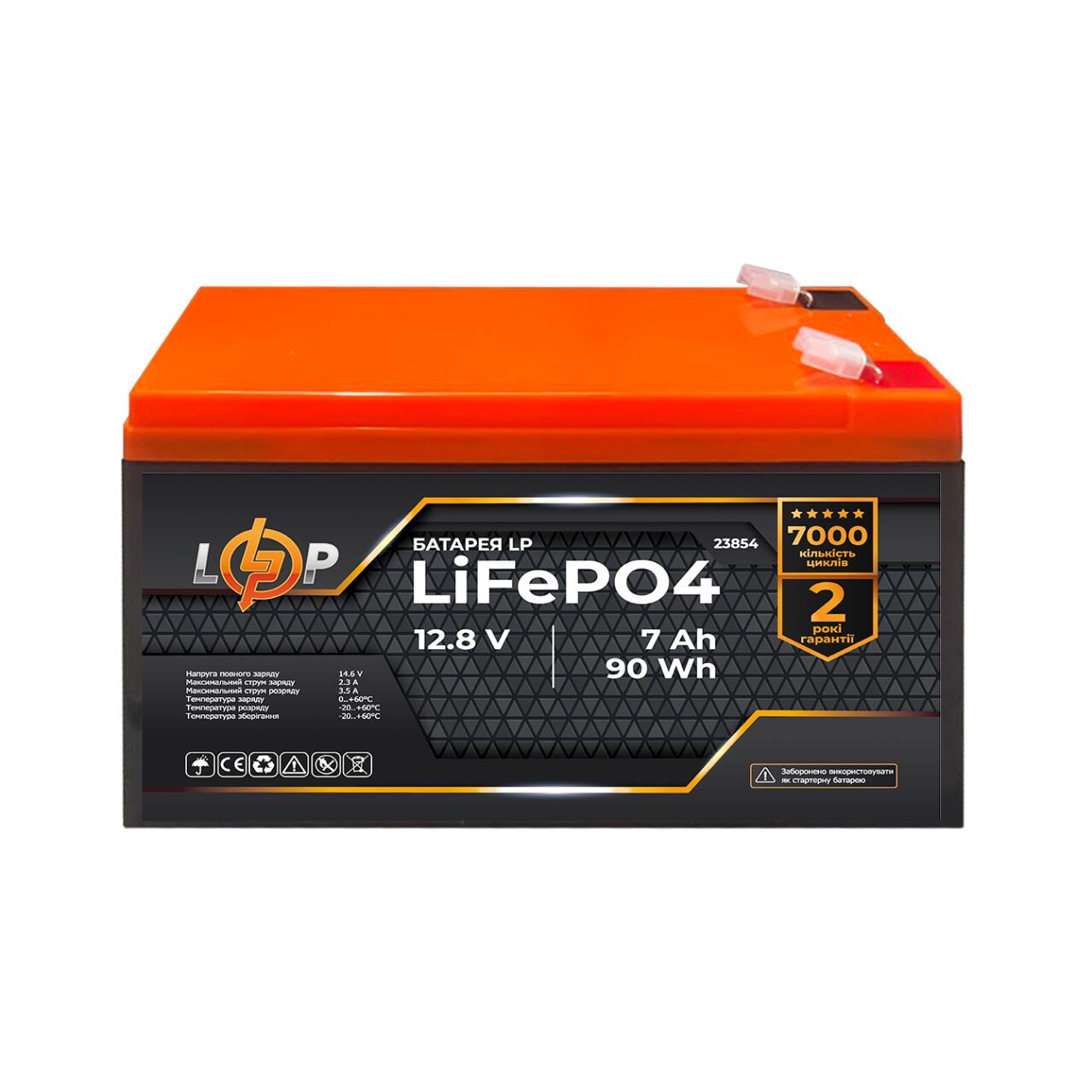 ���������� LP LiFePO4 12,8V - 7Ah (90Wh)