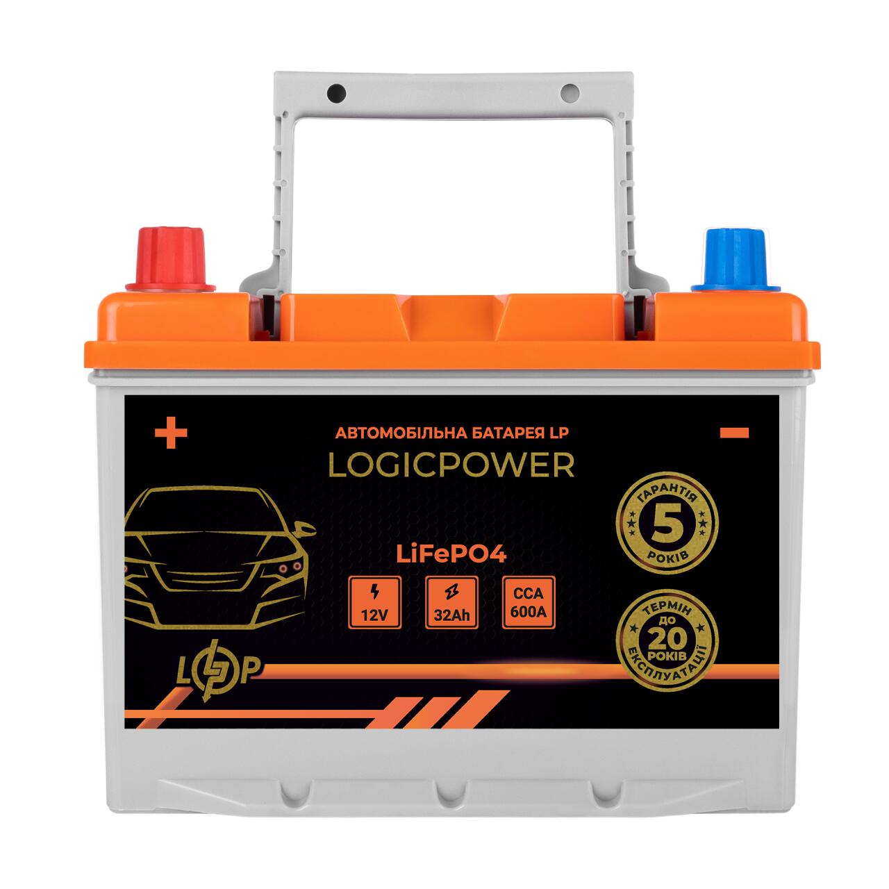 ������������ ����� ���������� LP LiFePO4 12V - 32 Ah (+ ����) BMS 600�