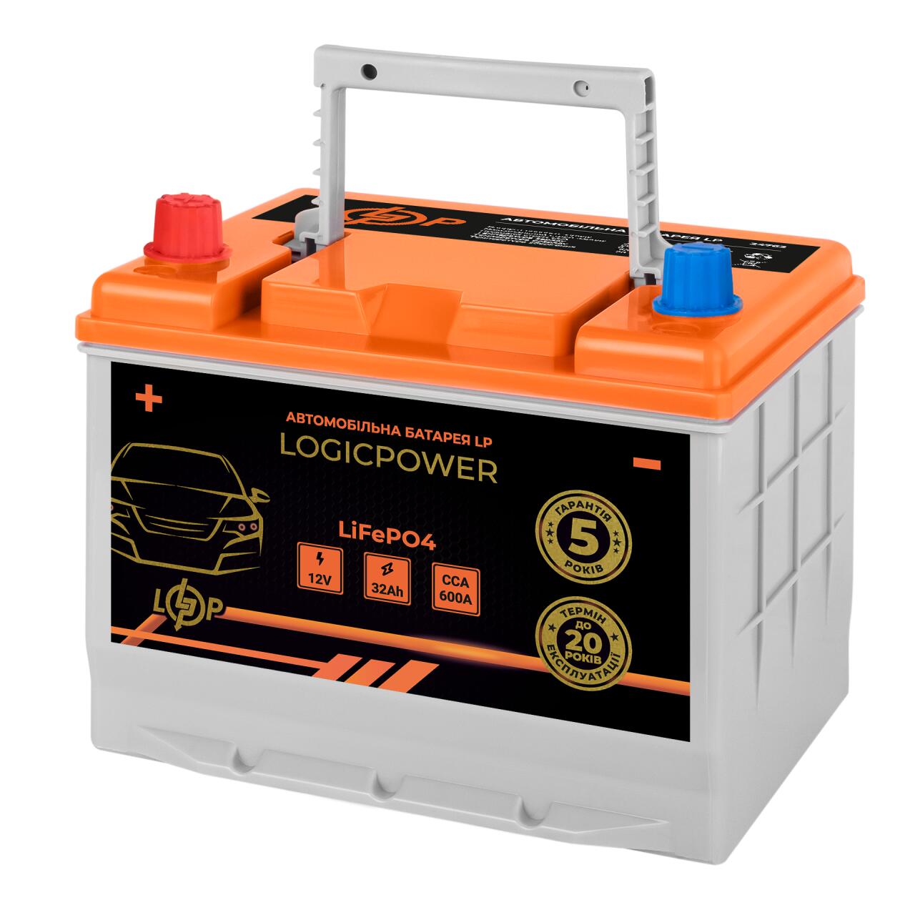 ������������ ����� ���������� LP LiFePO4 12V - 32 Ah (+ ����) BMS 600�