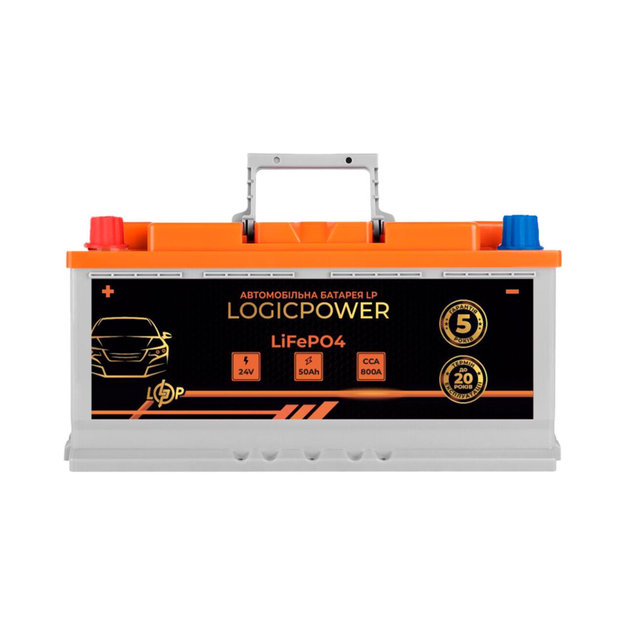 ������������ ���������� ����� LP LiFePO4 24V - 50 Ah (+ ������) BMS 800�
