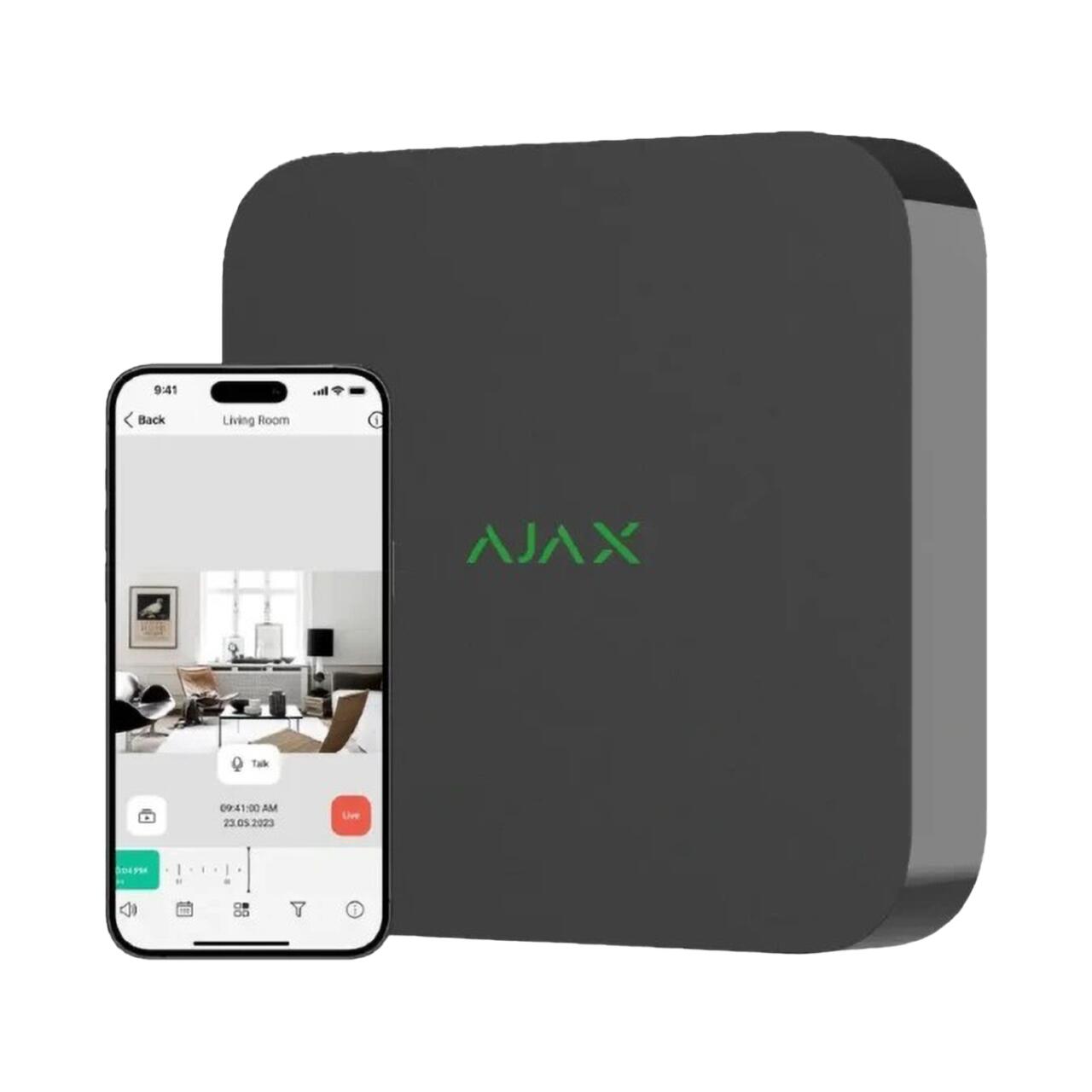 ��������� ������������� Ajax NVR (16ch) (8EU) �� 16 ������ ������