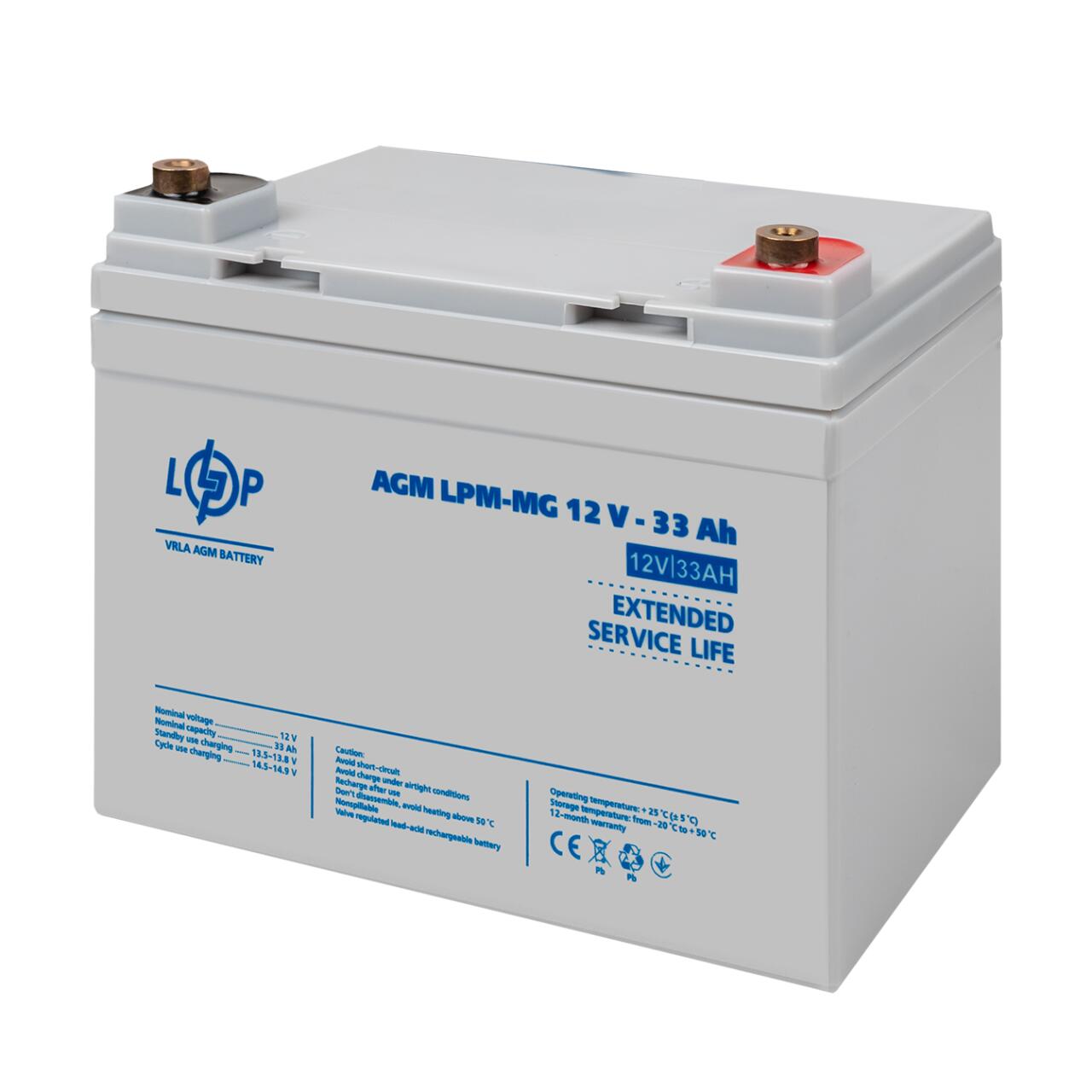 ���������� ������������� LPM-MG 12V - 33 Ah + ������