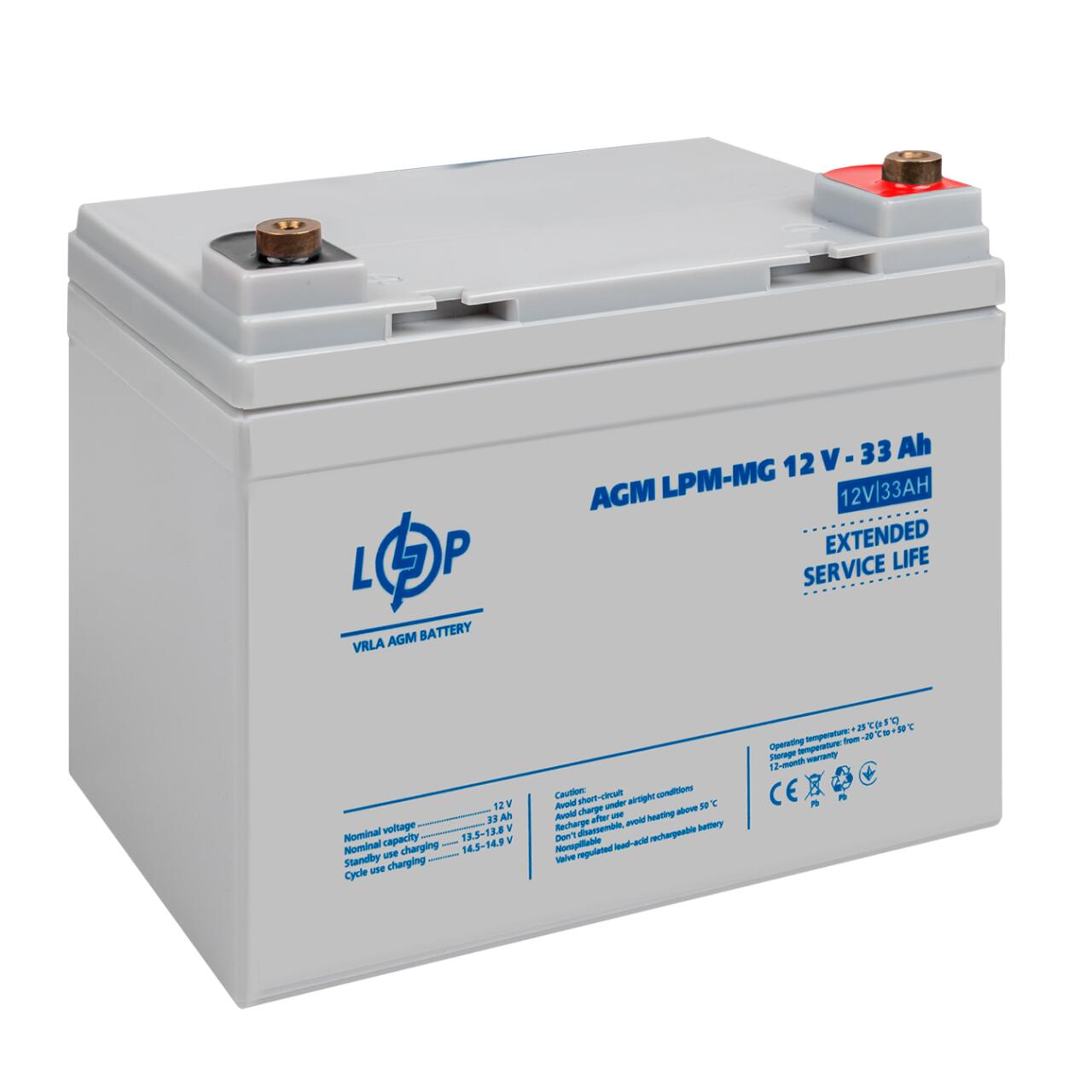 ���������� ������������� LPM-MG 12V - 33 Ah + ������