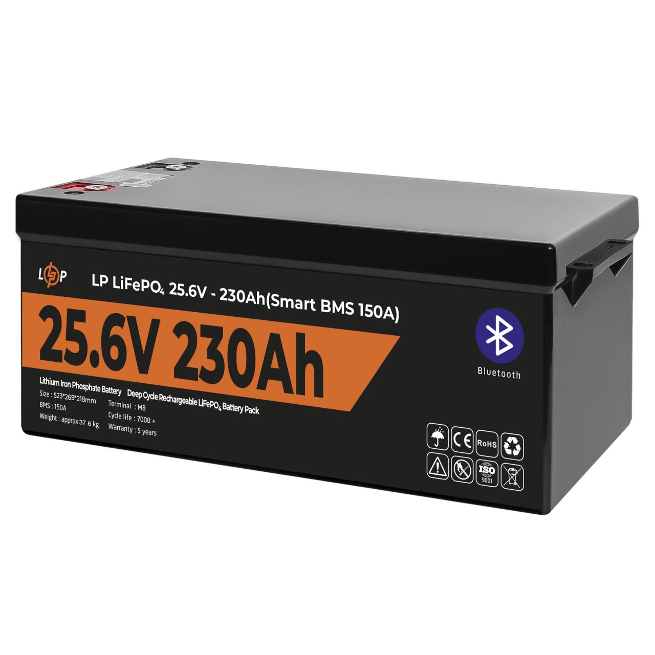 ���������� LP LiFePO4 25,6V - 230 Ah (5888Wh) (Smart BMS 150�) � BT �������